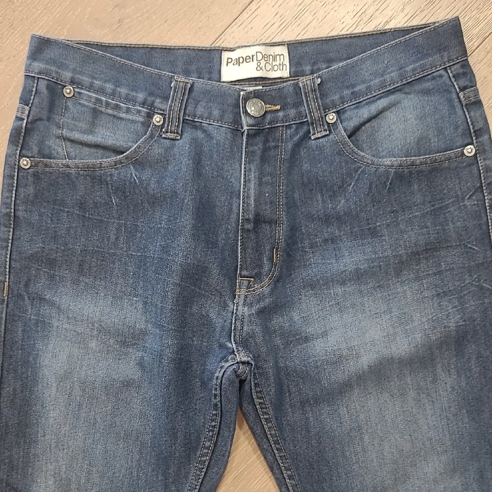 Paper Denim & Cloth Jeans Men's sz 33/308 Straight Leg Denim Jeans